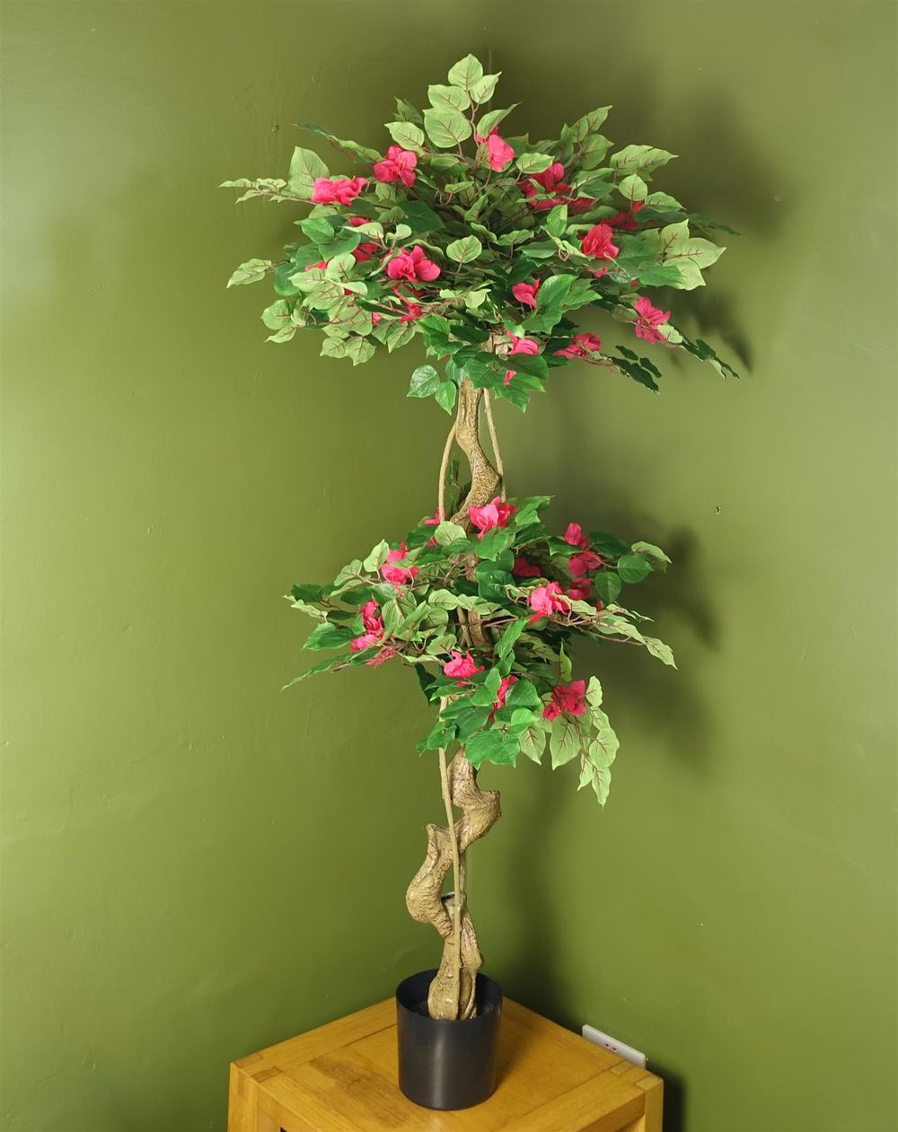 150cm Pink Bougainvillea Tree - Artificial Silk for Charming Decor