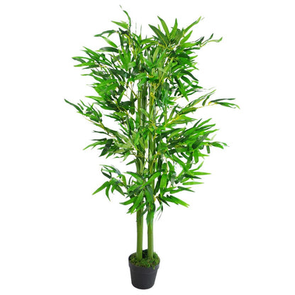 120cm Green Leaf Artificial Bamboo Tree - XL for Brightening Spaces