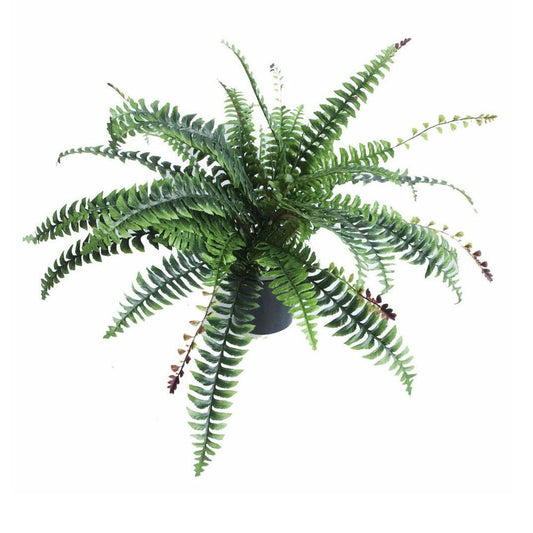 60cm Artificial Boston Fern Plant - Lifelike Design