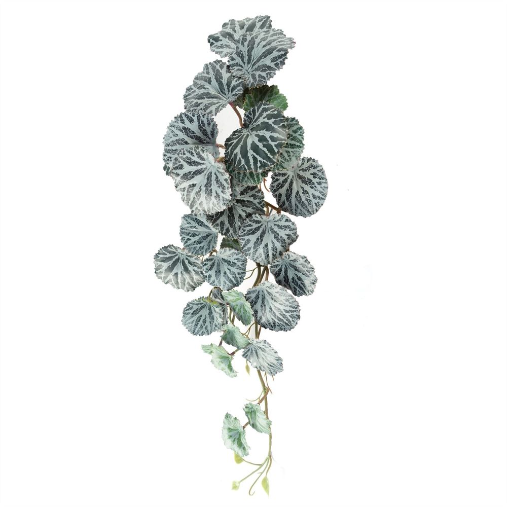 Set of 6 x 50cm Artificial Trailing Begonia Plants