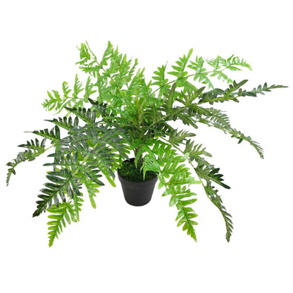 50cm Luxury Artificial Evergreen Fern Plant for Stylish Greenery