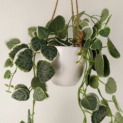 90cm Artificial String of Hearts Plant, Realistic Trailing Look for Indoor Hanging Displays