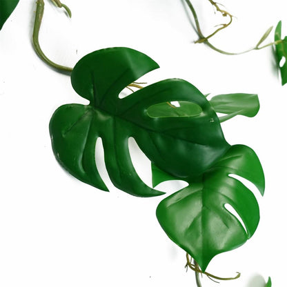 100cm Realistic Trailing Hanging Monstera Plant