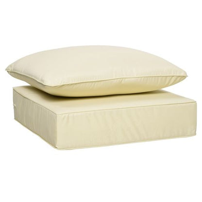 Premium Deep Seat Cushion Set - Comfort in Beige for Indoor/Outdoor