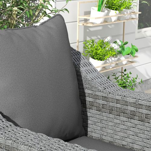 Charcoal Grey One-Piece Outdoor Cushion for Ultimate Relaxation