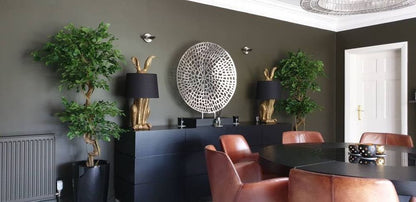 150cm Twisted Trunk Artificial Japanese Ficus Tree - Stylish Faux Plant for Any Décor