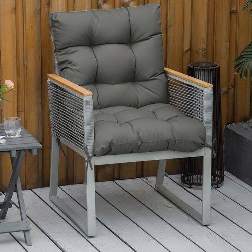 Transform Your Comfort: Versatile Seat & Back Cushion for Indoor/Outdoor Bliss