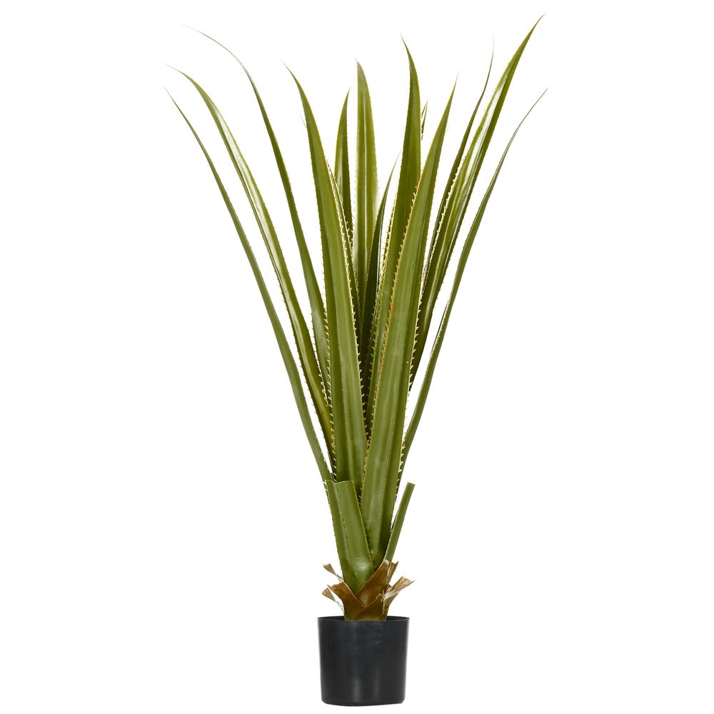 90cm Potted Artificial Agave Succulent Plant for Indoor or Outdoor Desk