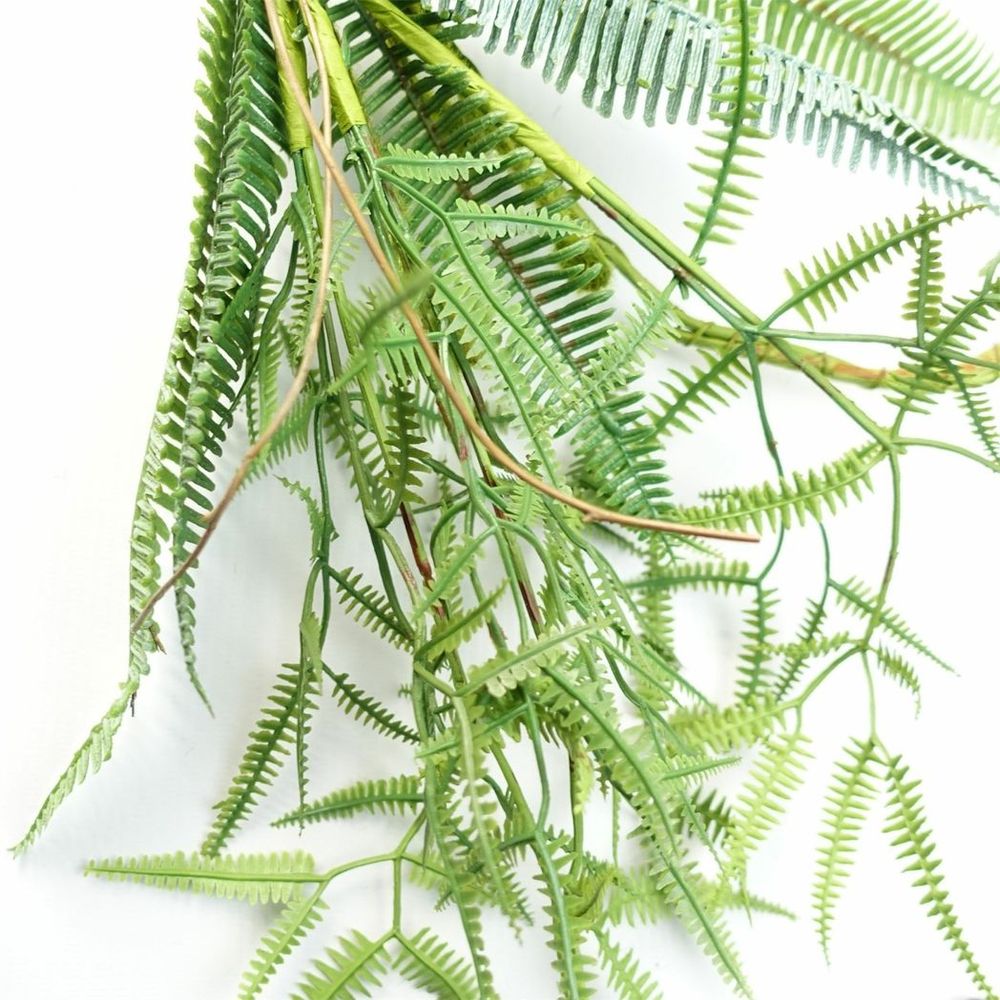 180cm Realistic Trailing Hanging Fern Garland Plant - Artificial Design