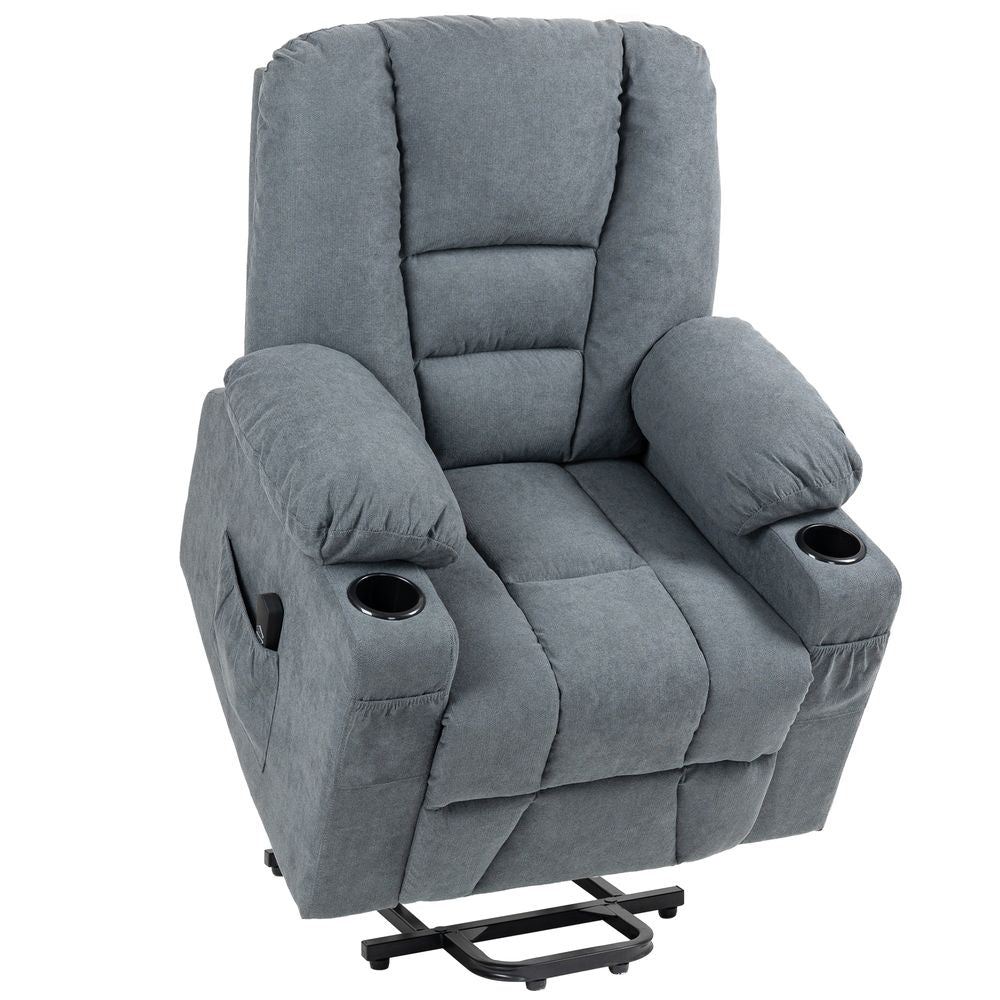 Riser Recliner Chair with Remote Control for Elderly Comfort and Support