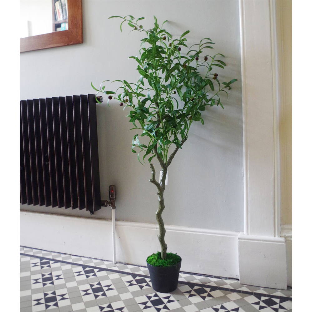 120cm Natural Style Olive Tree - Lifelike Artificial Plant for Home