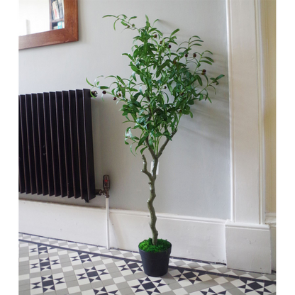 120cm Natural Style Olive Tree - Lifelike Artificial Plant for Home