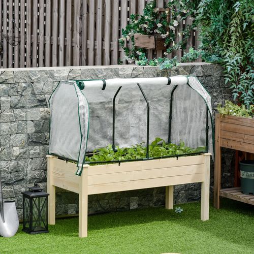 Raised Garden Bed Greenhouse Cover Planter Box