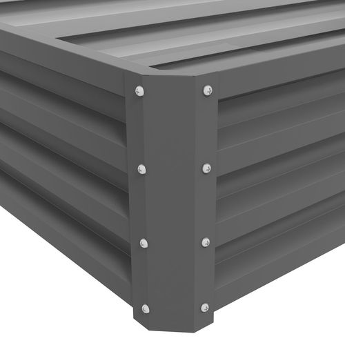 Elevated Garden Bed - Steel Planter Box for Thriving Flowers