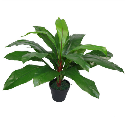 60cm Large Bushy Artificial Bird's Nest Fern Plant