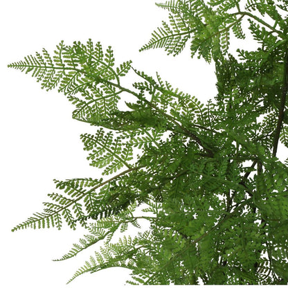 90cm Artificial Fern Plant with Natural Moss Base - Realistic Foliage