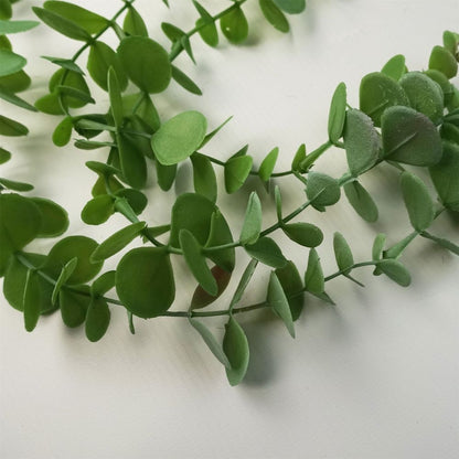 Set of 6 x 80cm Artificial Hanging Trailing Eucalyptus Plants