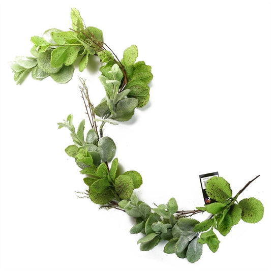 125cm Artificial Hanging Trailing Mint Leaf Garland