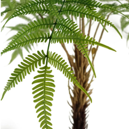 120cm Artificial Fern Tree - Lush Green Decorative Plant for Home and Garden