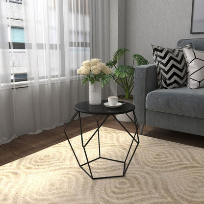 Nordic Minimalist Style Steel Side Table for Modern Living Room Decor