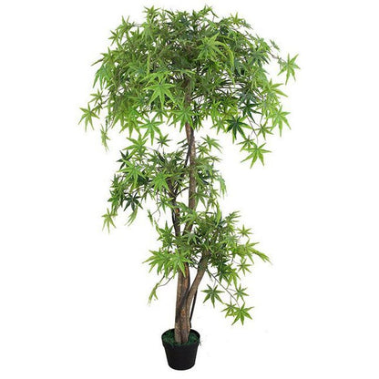 150cm Lifelike Artificial Japanese Maple Tree for Elegant Home Decor