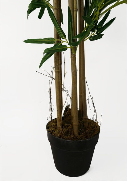 150cm Green Artificial Bamboo Trees - Ideal for Lively Home Decor