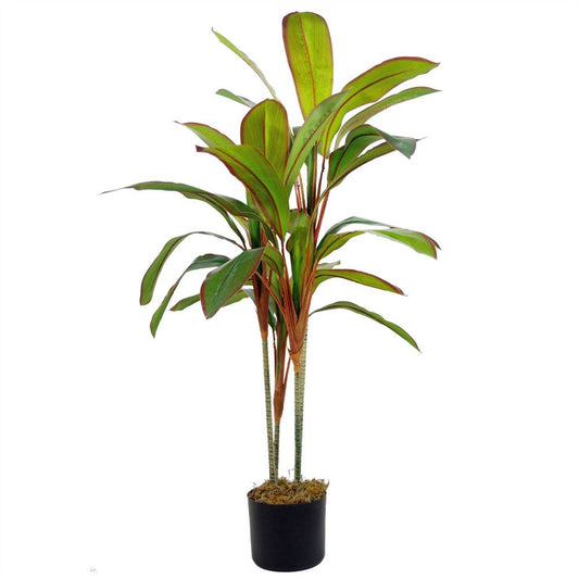 100cm Tropical Artificial Dracaena Plant in Pot