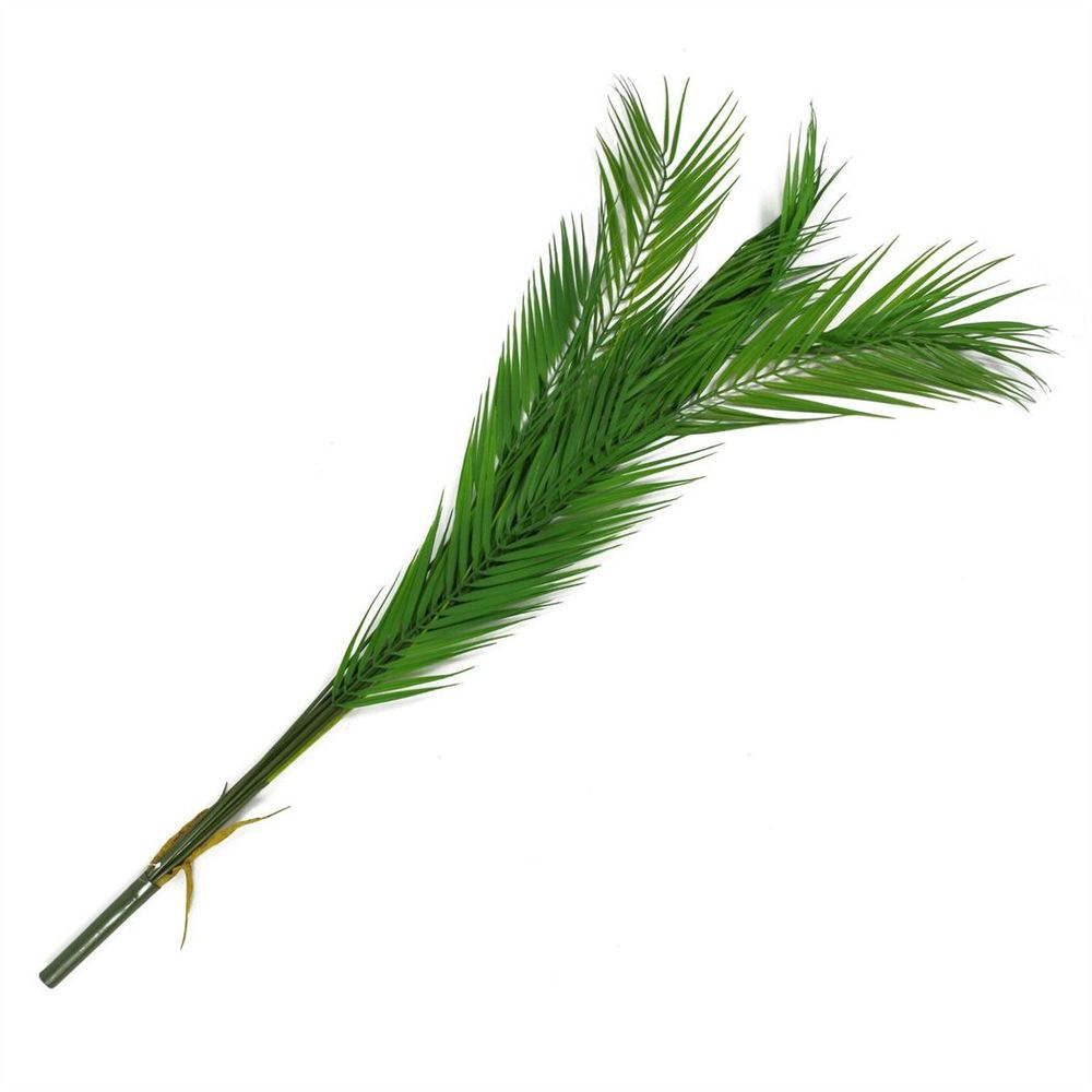118cm Unpotted Artificial Palm Tree - 11 Leaves for Tropical Flair