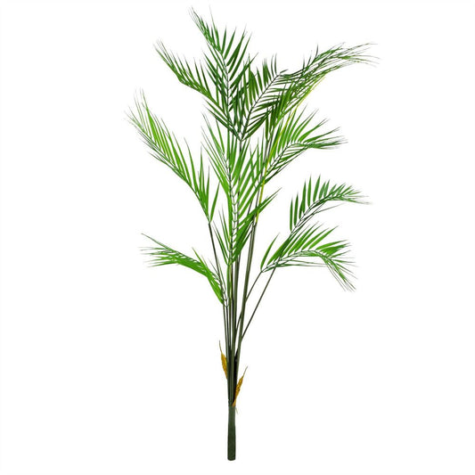 118cm Unpotted Artificial Palm Tree - 11 Leaves for Tropical Flair