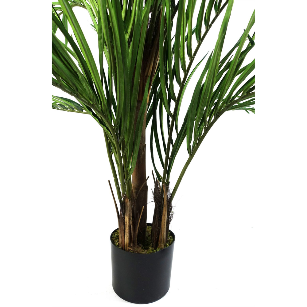 130cm Lifelike Areca Palm Artificial Tree for Lush Indoor Ambiance