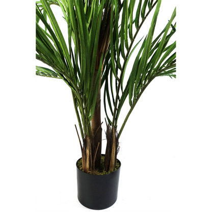 130cm Lifelike Areca Palm Artificial Tree for Lush Indoor Ambiance