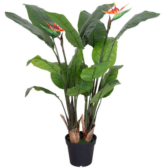 120cm (4ft) Extra Large Artificial Bird of Paradise Plant - Strelitzia