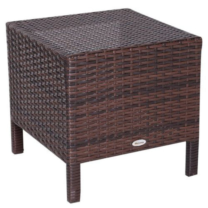 Stylish Rattan Nesting Tables - 3-Piece Stacking Set for Any Space