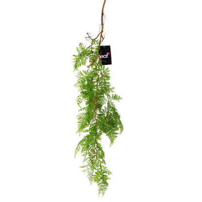 100cm Dark Green Artificial Hanging Maidenhair Fern Plant