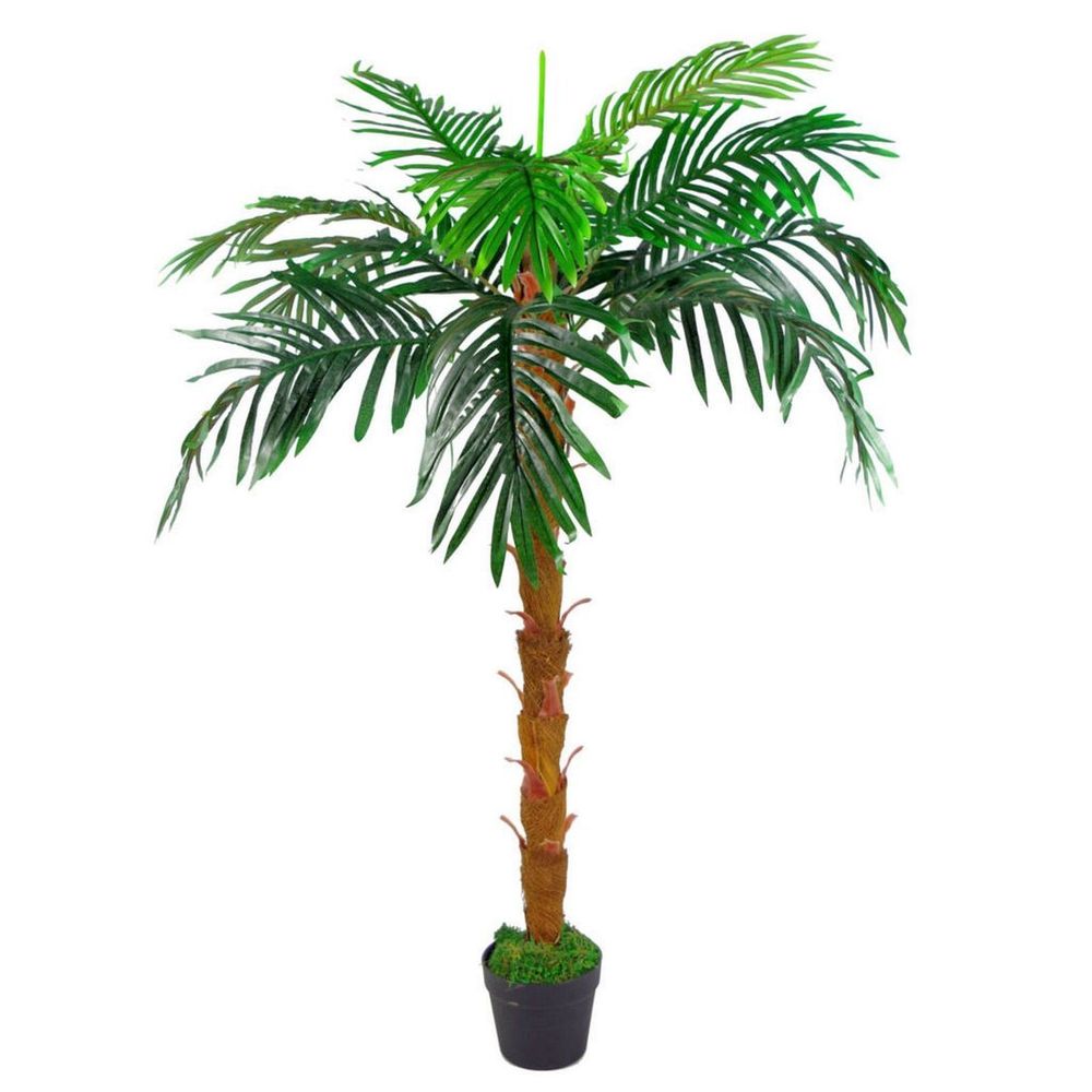 130cm Large UK Realistic Artificial Palm Tree - Ideal for Tropical Home Styling