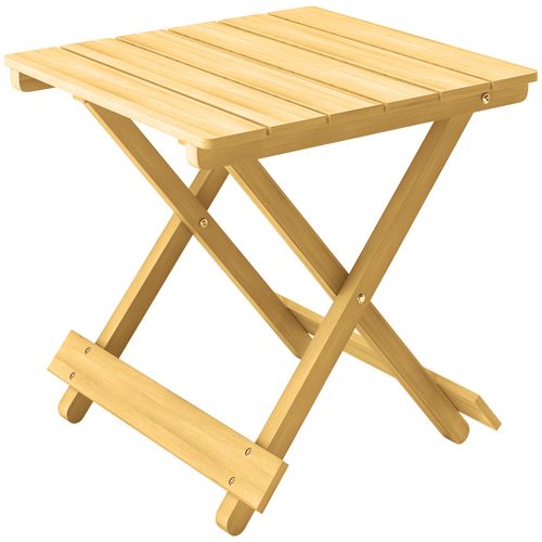 Versatile Wooden Folding Garden Table - Perfect for Indoors & Outdoors