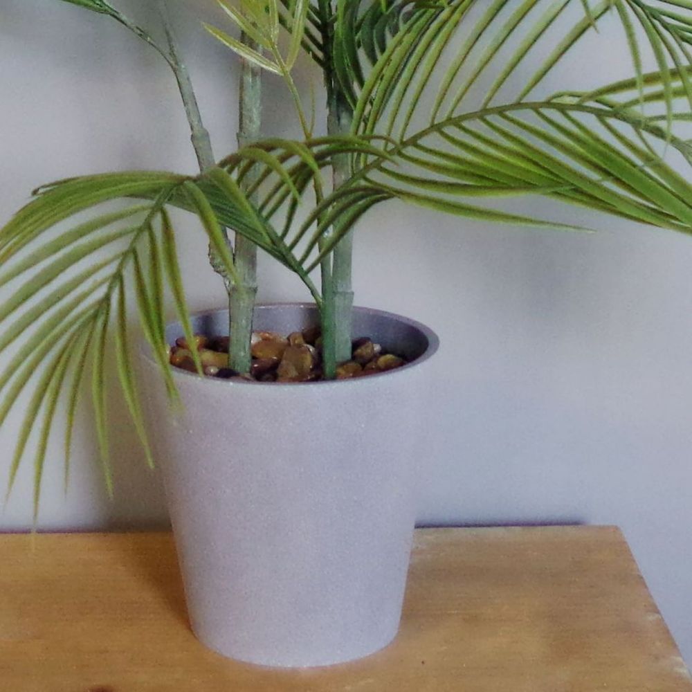 90cm Artificial Palm Tree in Decorative Potted Planter