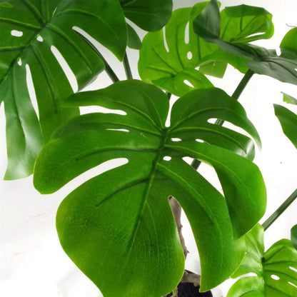 70cm Twisted Stem Artificial Monstera Plant