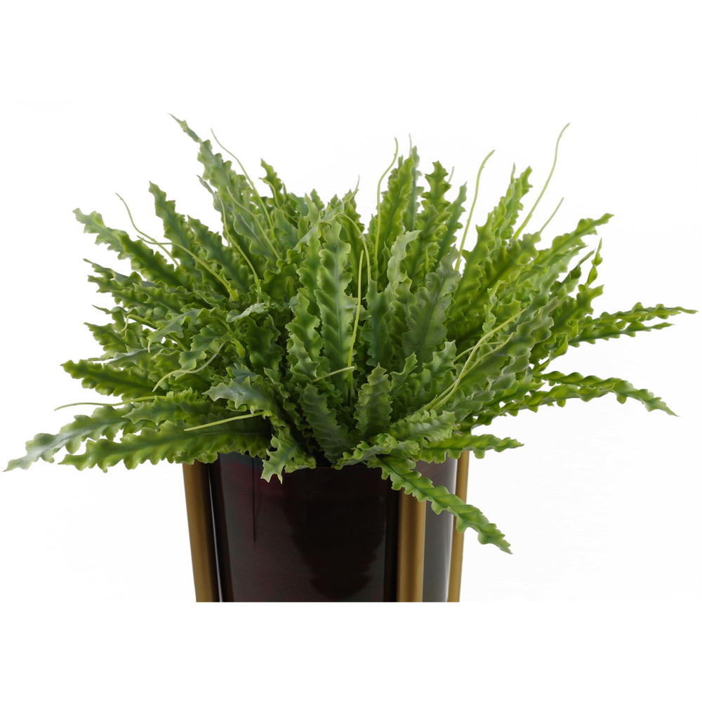 40cm Artificial Crocodile Fern Plant for Lush Indoor Greenery