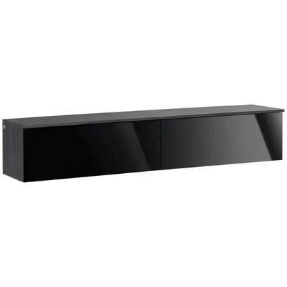 Floating TV Unit Stand – Wall Mount Media Console with Storage Cupboards