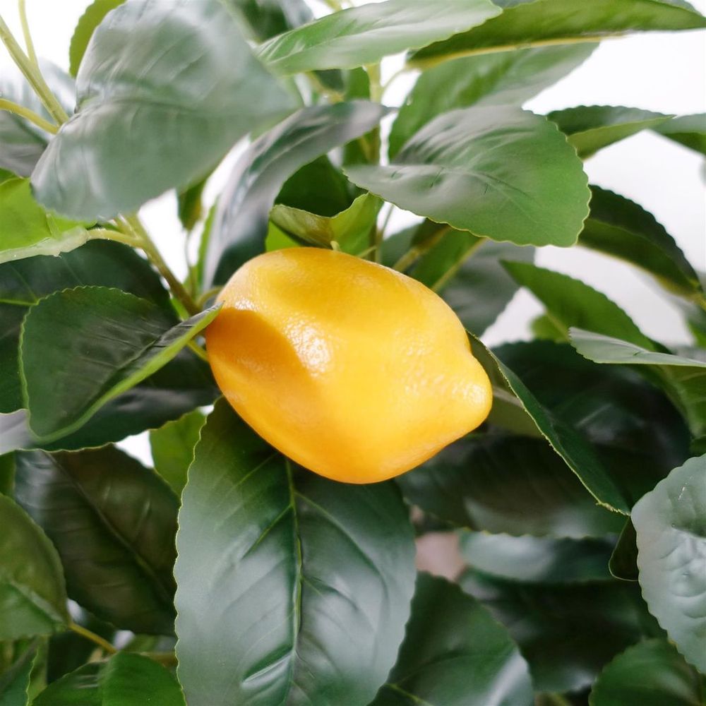 150cm Premium Artificial Lemon Tree for a Touch of Freshness in Home Decor