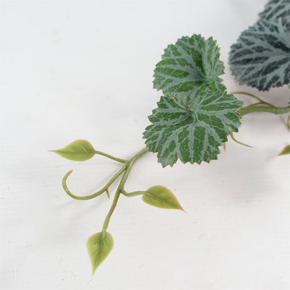 Set of 6 x 50cm Artificial Trailing Begonia Plants