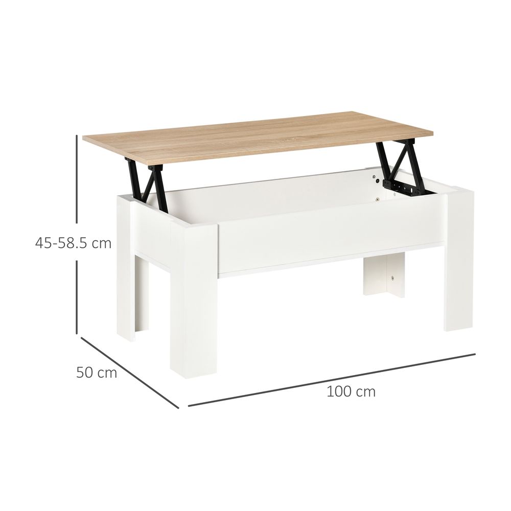 Lift Top Coffee Table with Storage Compartment for Your Living Room Centrepiece