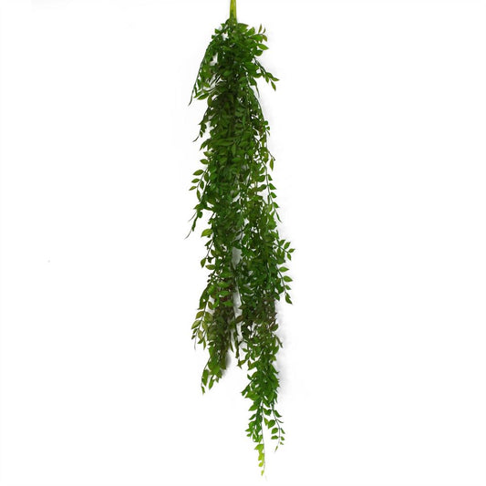 100cm Dark Green Hanging String of Pearls Fern Plant