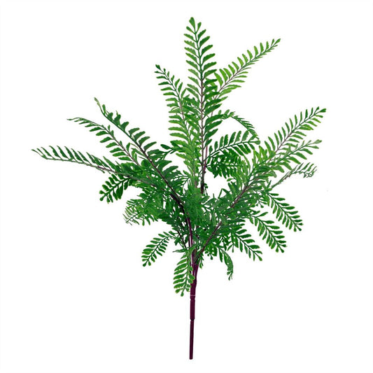 55cm Dark Green Artificial Himalayan Maidenhair Fern Bush - Lifelike Design