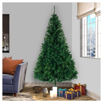 8FT Christmas Tree with 1138 Branches for Impressive Holiday Decor