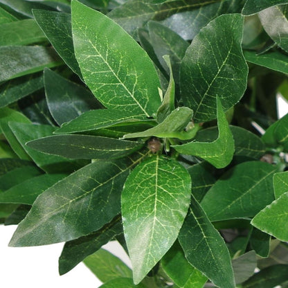 Twisted Stem 90cm Artificial Topiary Bay Laurel Ball Trees for Decorative Use