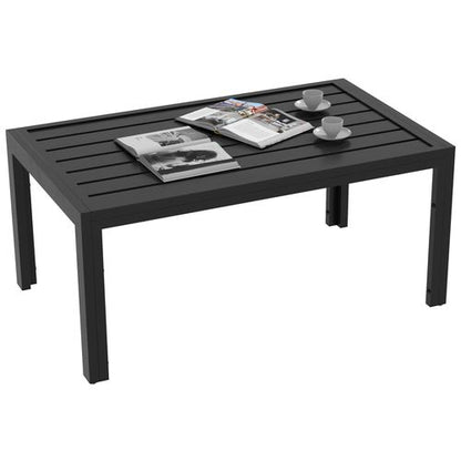 Black Outdoor Side Table – Stylish, Durable, Weather-Resistant Design