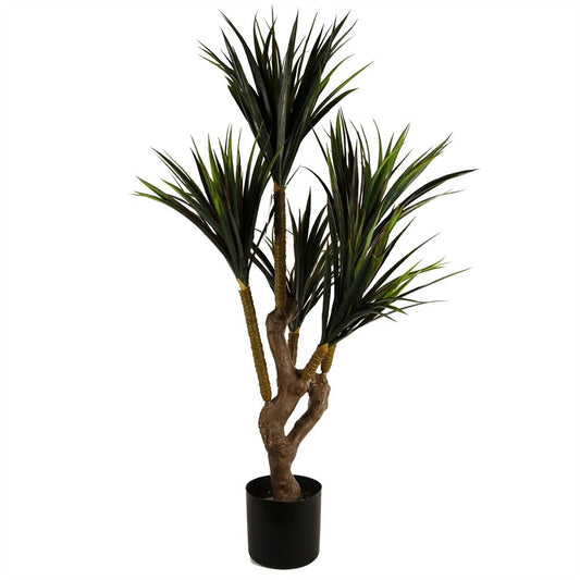 105cm UV Resistant Yucca Tree - 179 Leaves for Stunning Indoor Decor