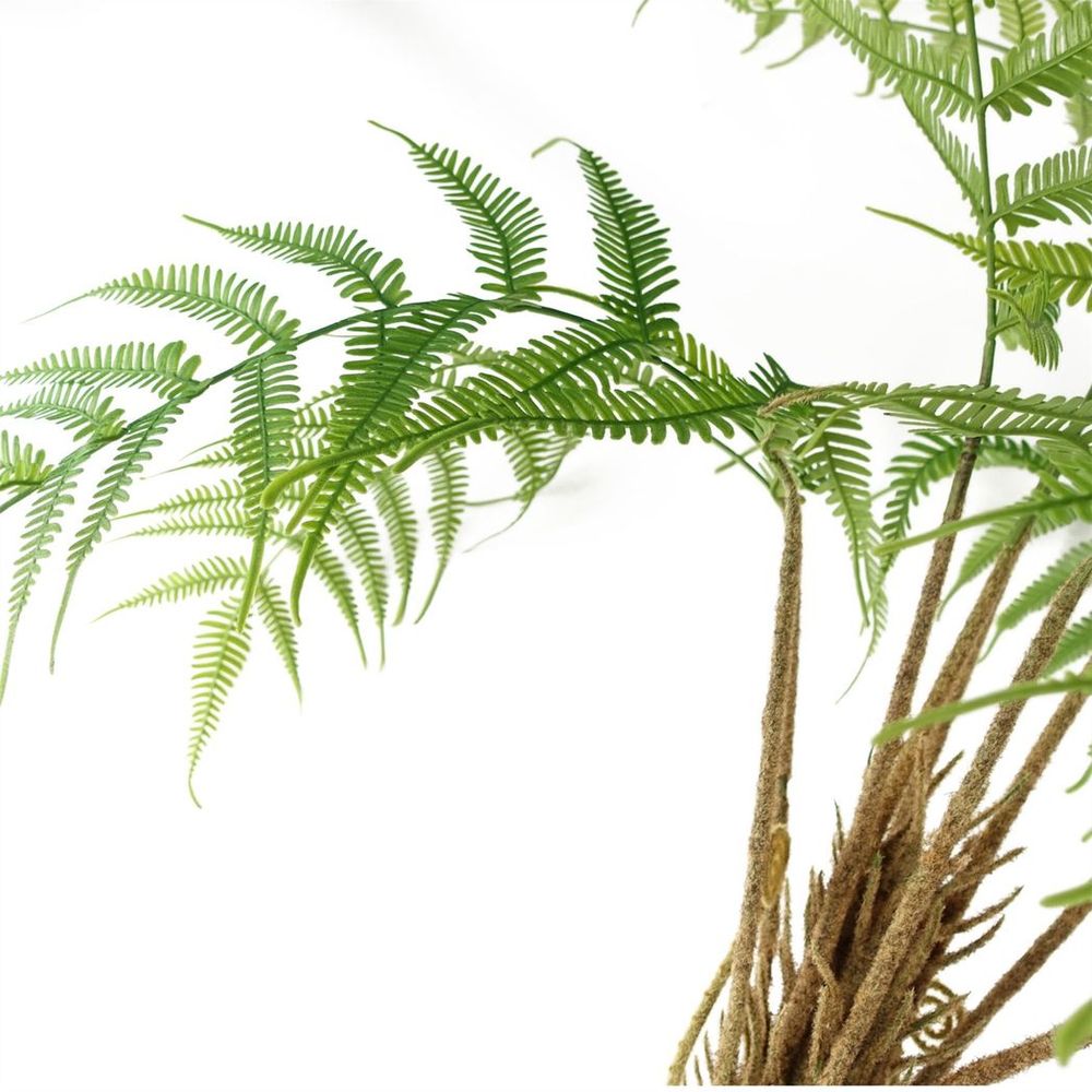 120cm Artificial Large Fern Plant - Stunning Faux Greenery for Elegant Home Aesthetics